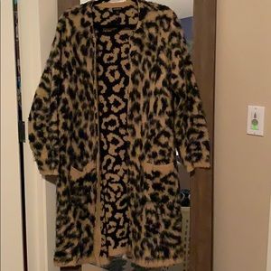 Fuzzy Cheetah Duster